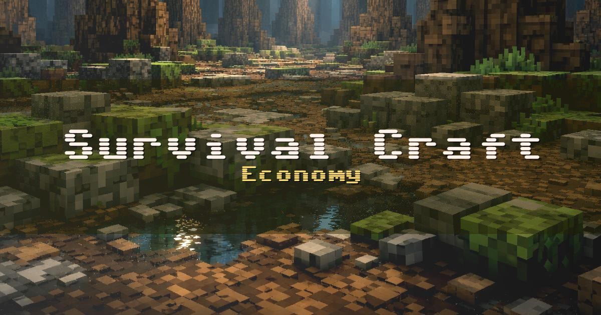 Survival Craft Economy Minecraft server