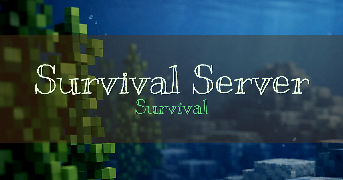 Survival Server Minecraft server