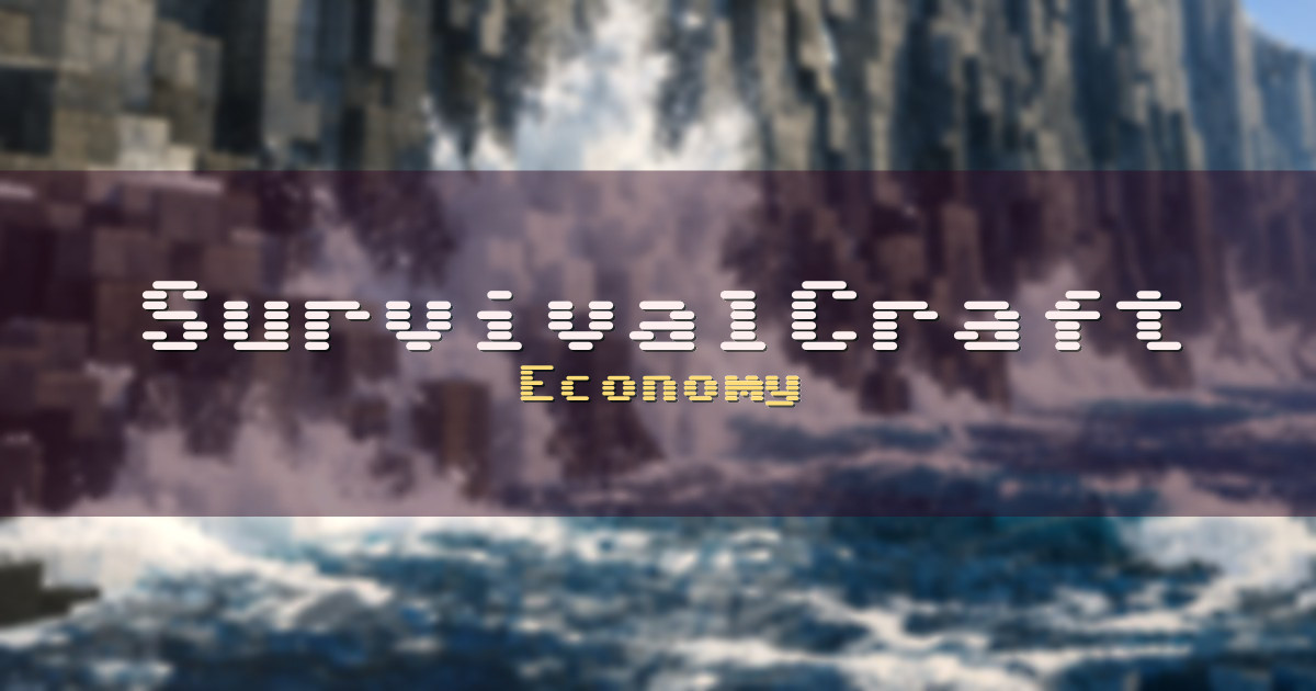 SurvivalCraft Economy Minecraft server