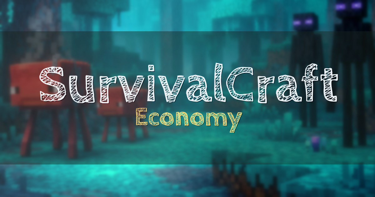 SurvivalCraft Economy Minecraft server