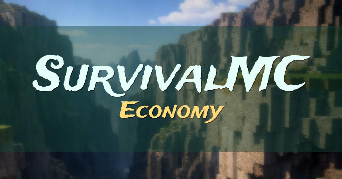 SurvivalMC Economy Minecraft server