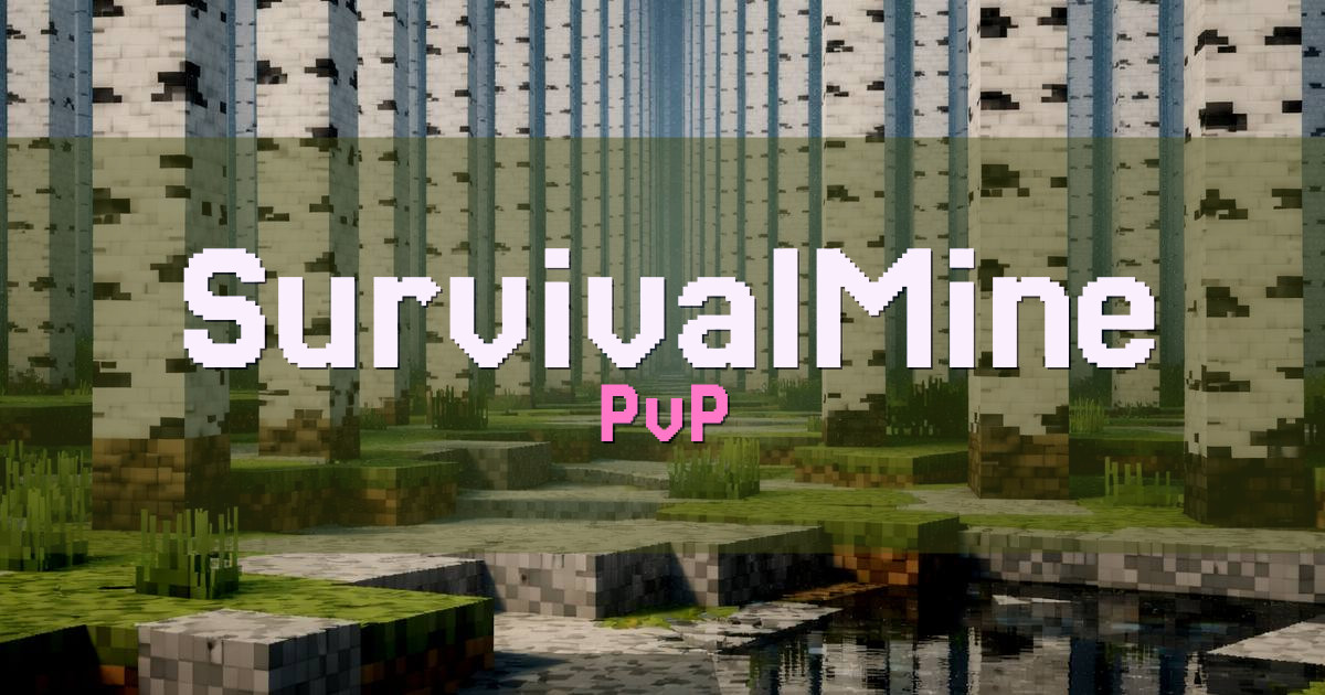 SurvivalMine PvP Minecraft server