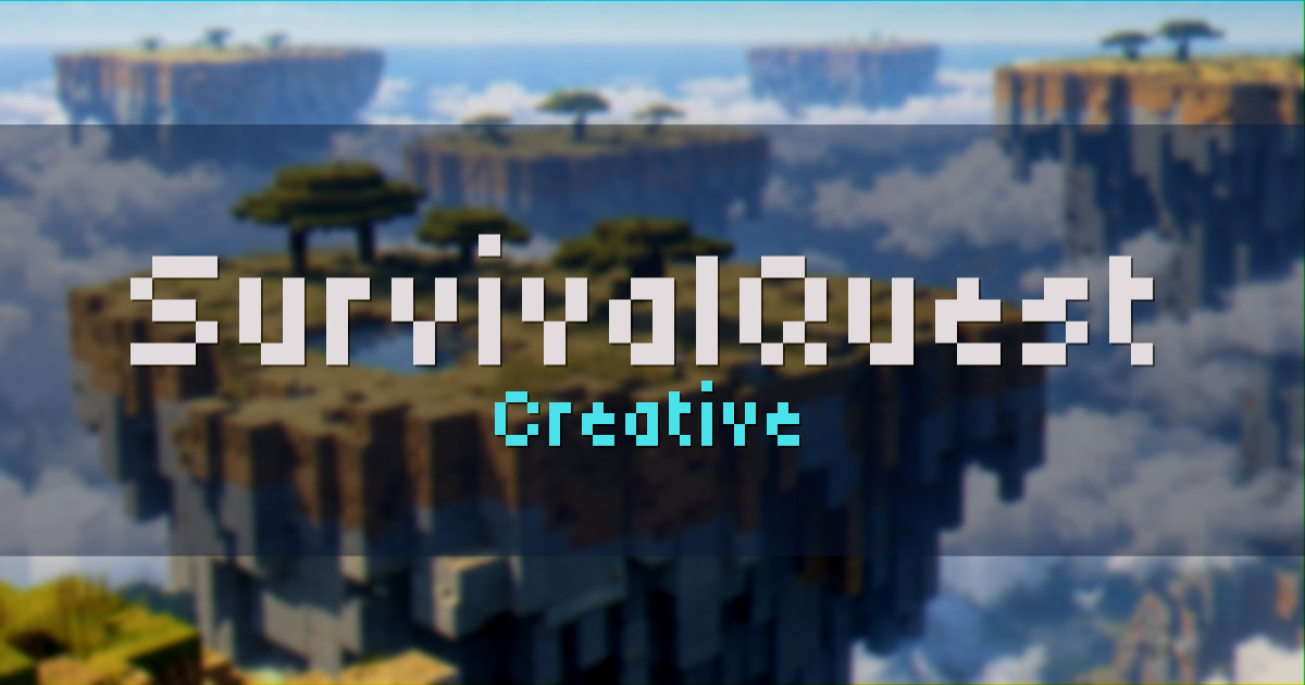 SurvivalQuest Creative Minecraft server