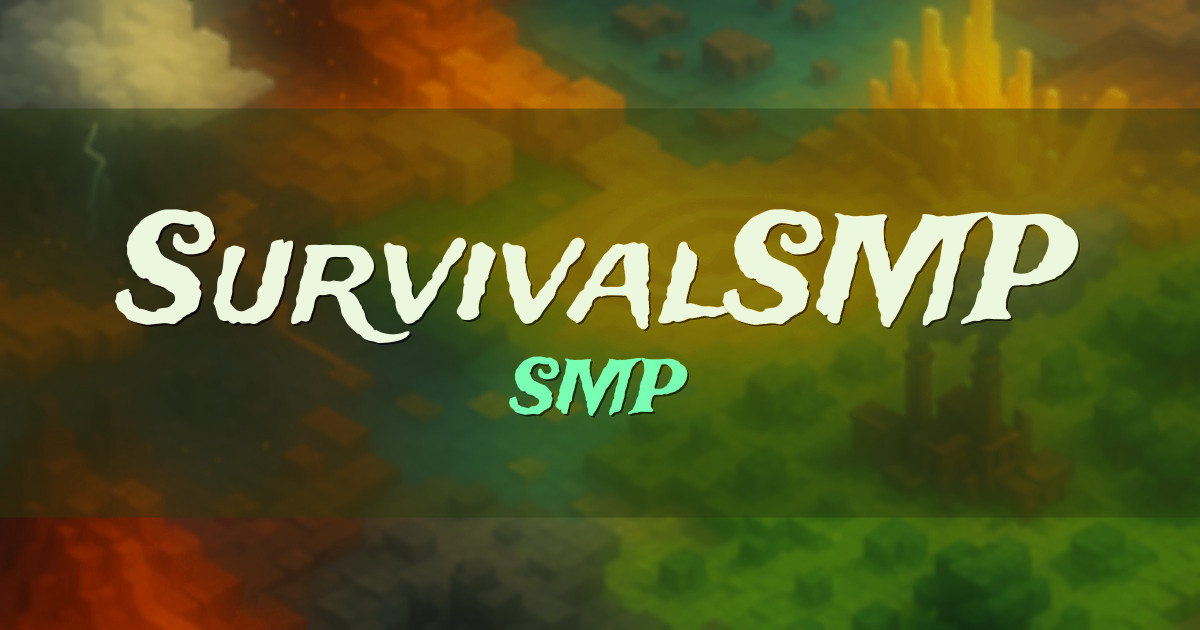 SurvivalSMP Towny Minecraft server