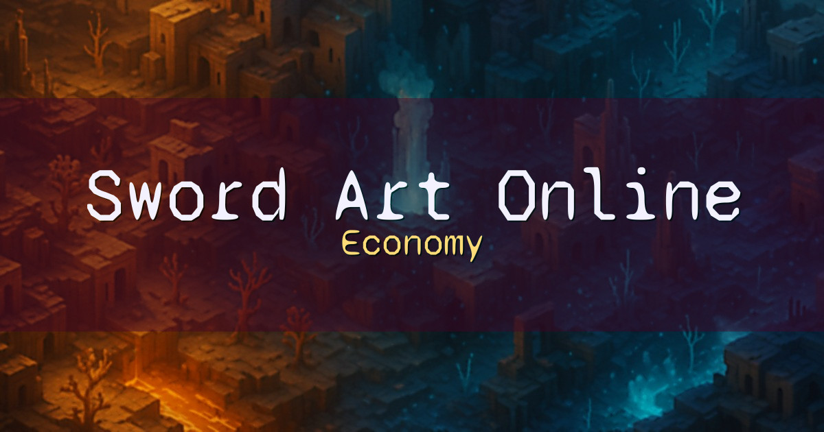 Sword Art Online Economy Minecraft server