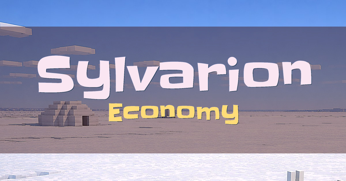 Sylvarion Economy Minecraft server