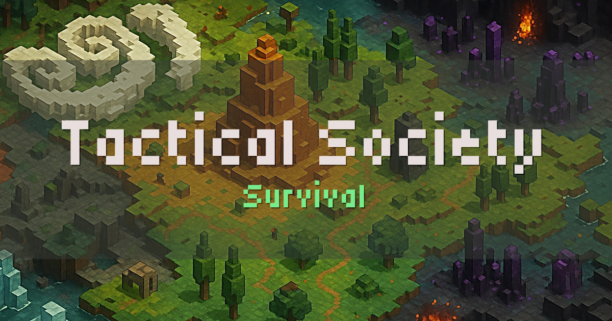 Tactical Society Survival Minecraft server