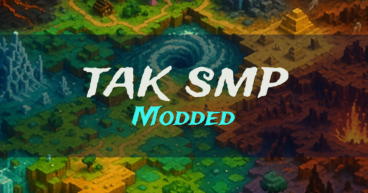 tak smp Modded Minecraft server