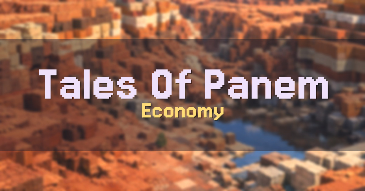 Tales Of Panem Economy Minecraft server