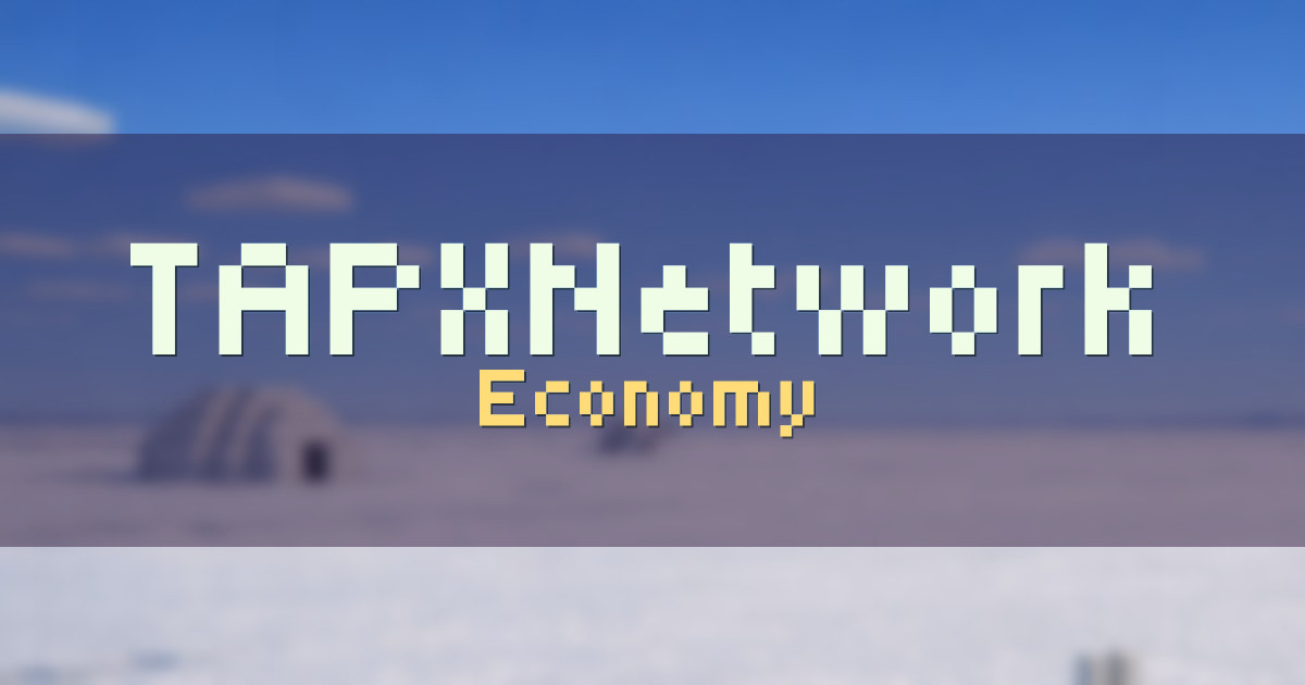 TAPXNetwork Economy Minecraft server