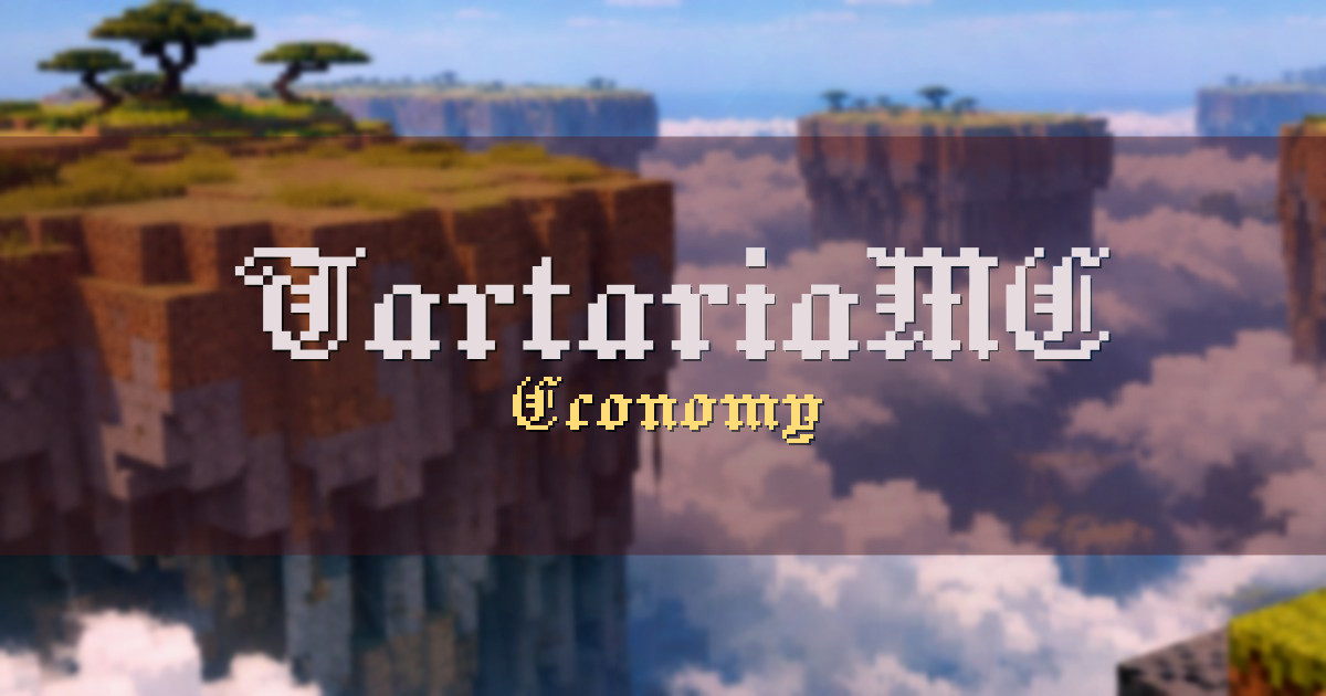 TartariaMC Economy Minecraft server