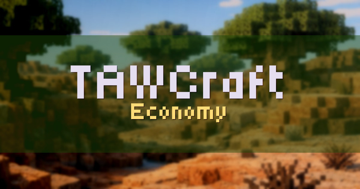 TAWCraft Economy Minecraft server