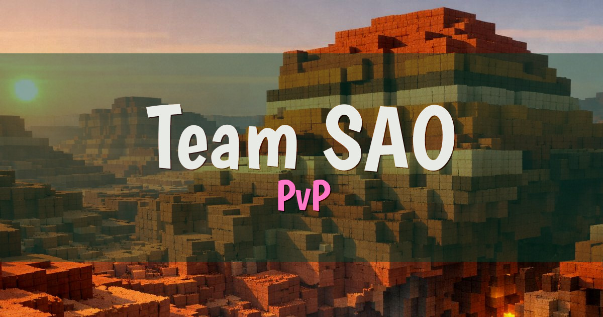 Team_SAO PvP Minecraft server