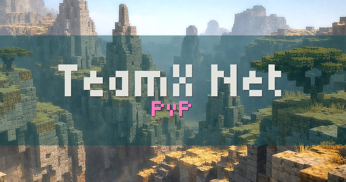 TeamX Net PvP Minecraft server