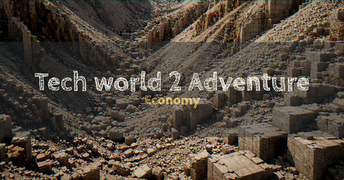 Tech world 2 Adventure Economy Minecraft server