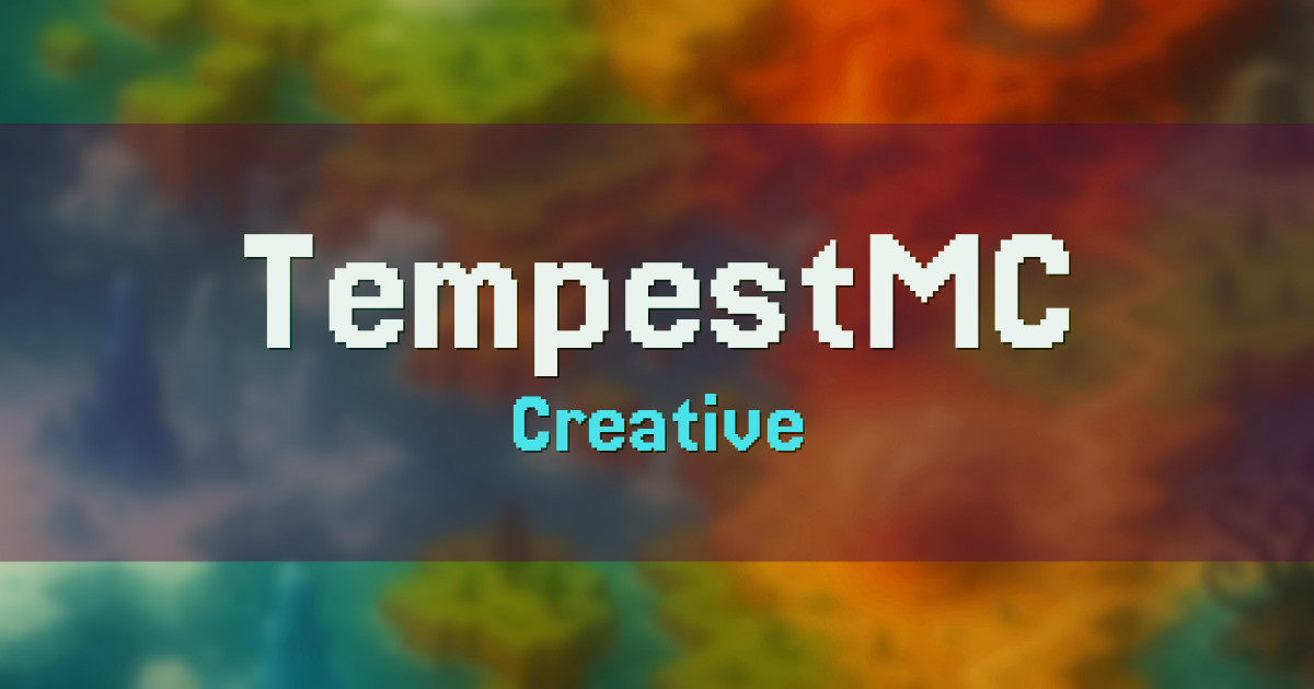 TempestMC Creative Minecraft server