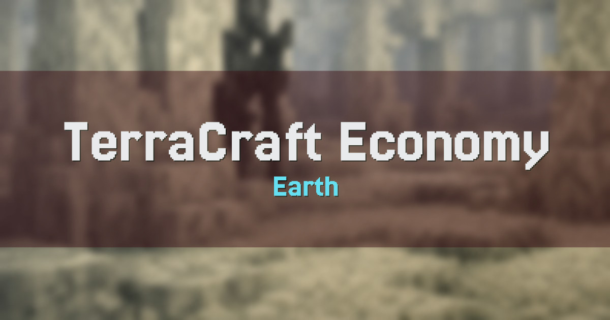 TerraCraft Economy Towny Economy Earth Minecraft server