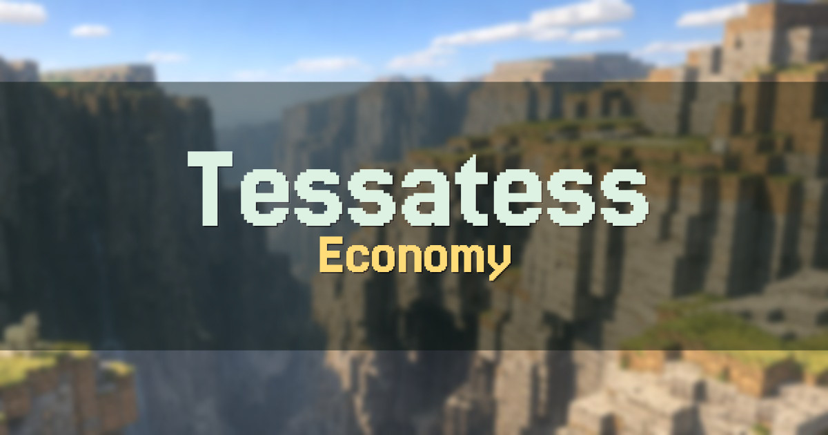 Tessatess Economy Minecraft server