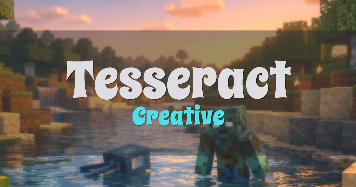 Tesseract Creative Minecraft server