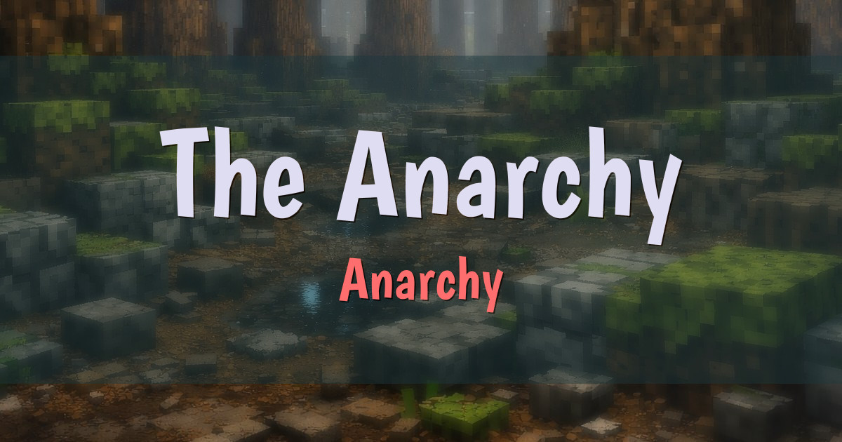 The Anarchy PvP Minecraft server