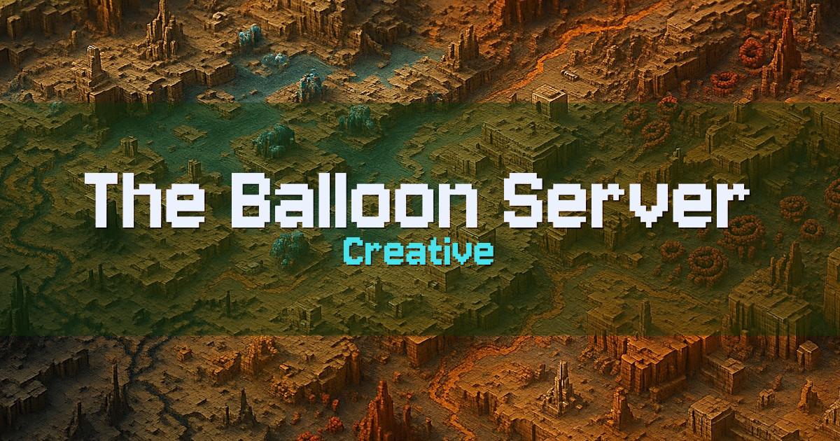 The Balloon Server Creative Minecraft server