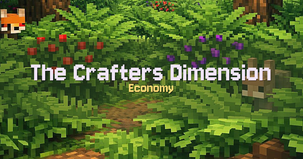 The Crafters Dimension Economy Minecraft server