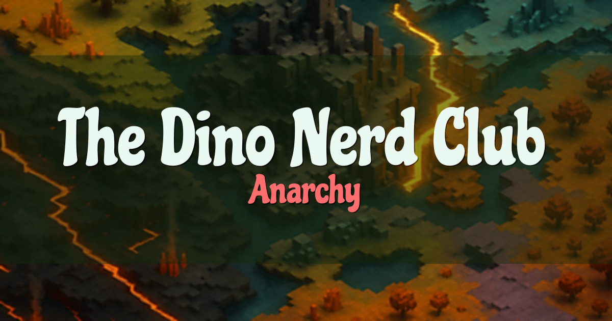 The Dino Nerd Club Anarchy Minecraft server