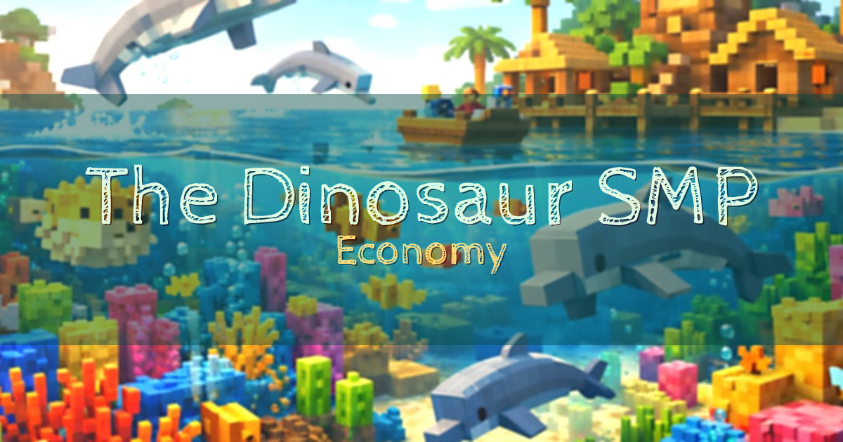 The Dinosaur SMP Economy Minecraft server