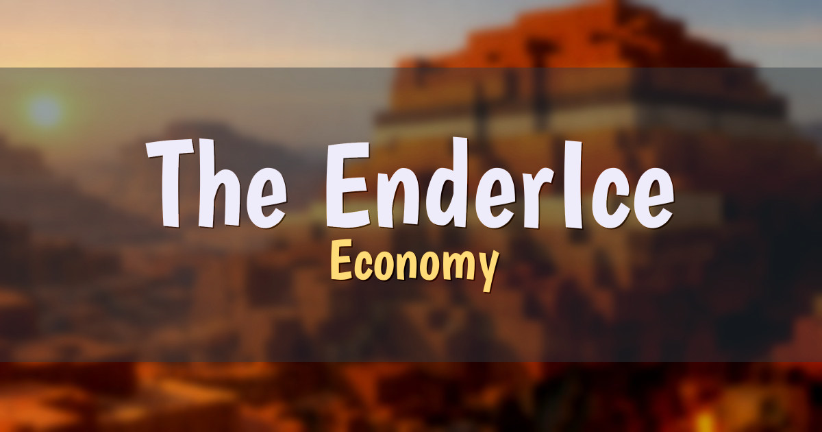 The EnderIce Economy Minecraft server
