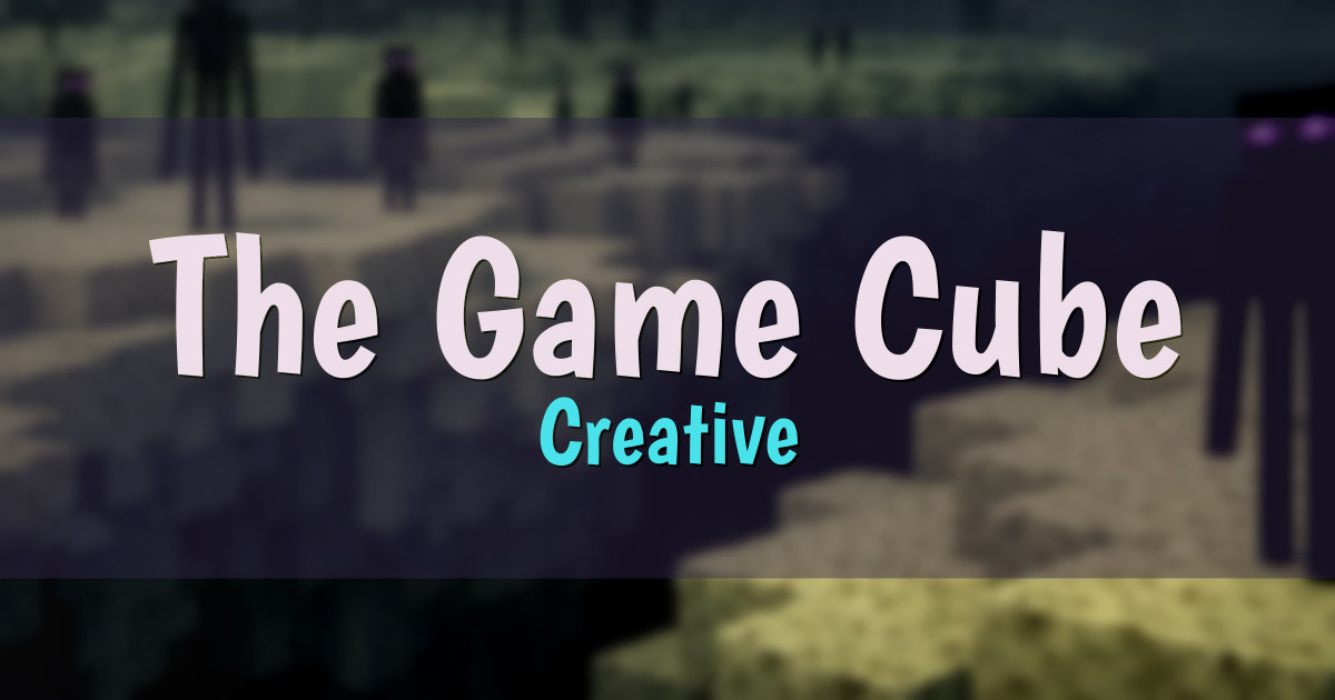The Game Cube Creative Minecraft server