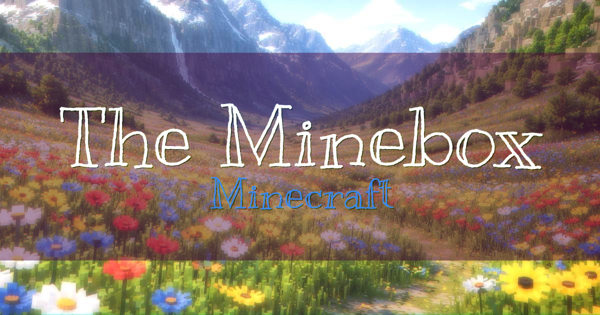 The Minebox Minecraft server