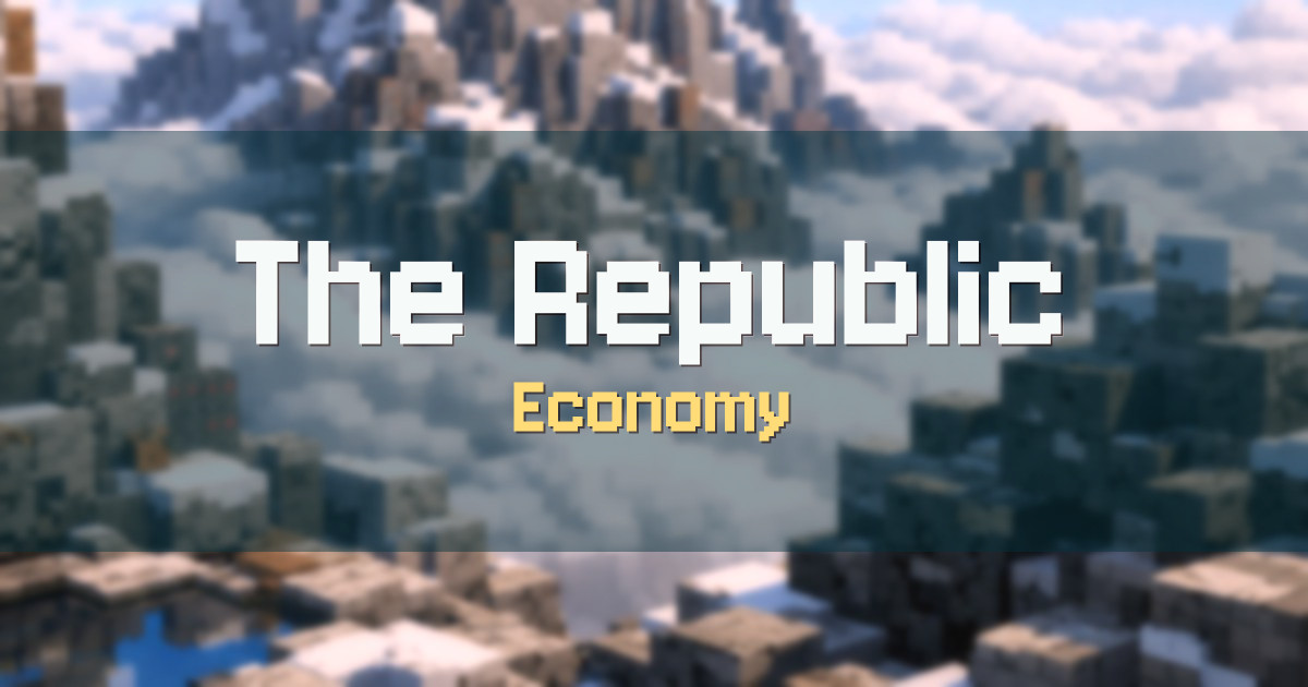 The Republic Economy Minecraft server