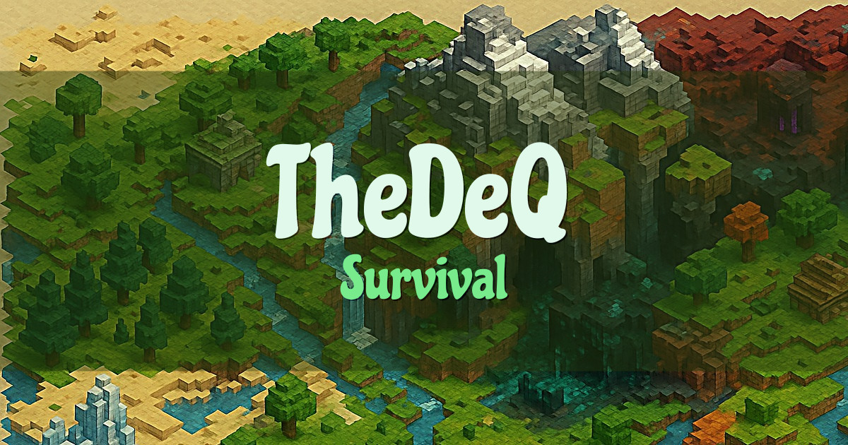 TheDeQ Survival Minecraft server
