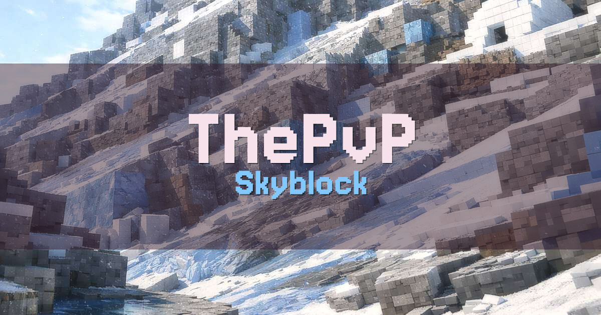 ThePvP Skyblock Minecraft server