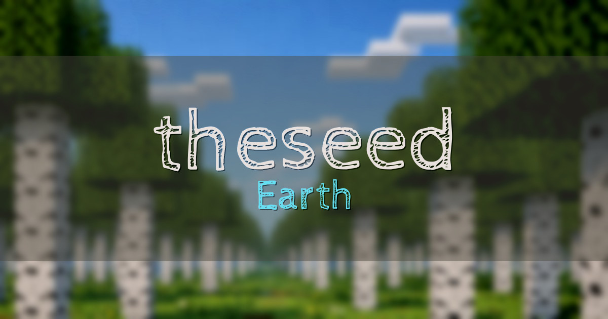 theseed Earth Minecraft server
