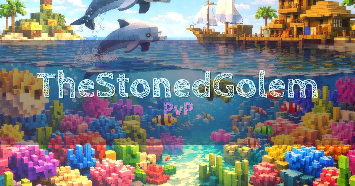 TheStonedGolem PvP Minecraft server