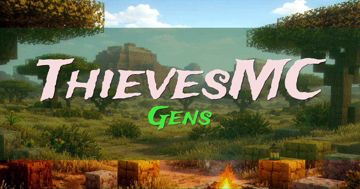 ThievesMC Gens Minecraft server