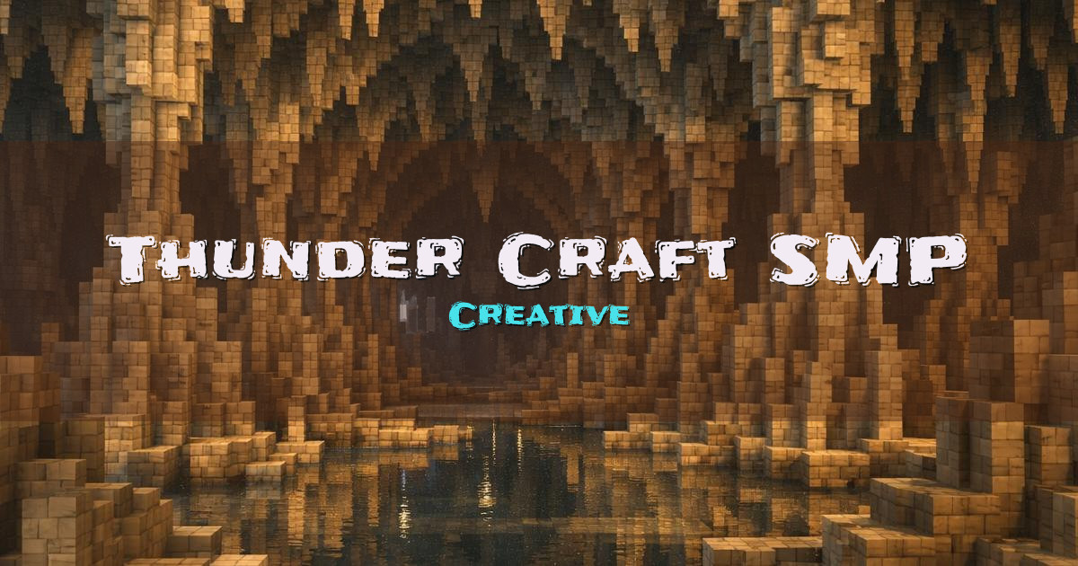 Thunder Craft SMP Creative Minecraft server