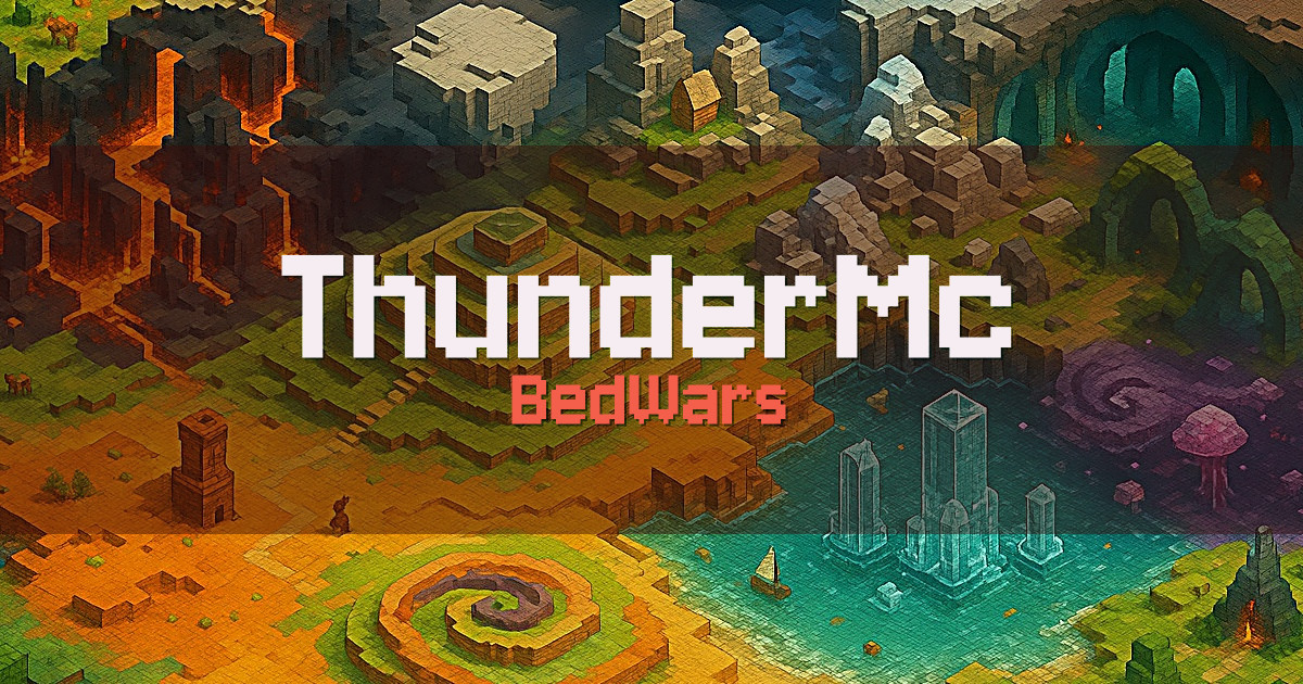 ThunderMc BedWars Minecraft server