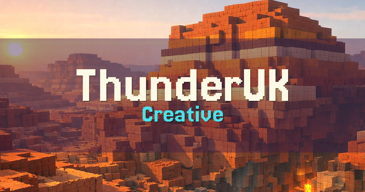 ThunderUK Creative Minecraft server