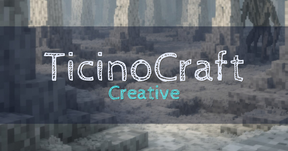 TicinoCraft Creative Minecraft server