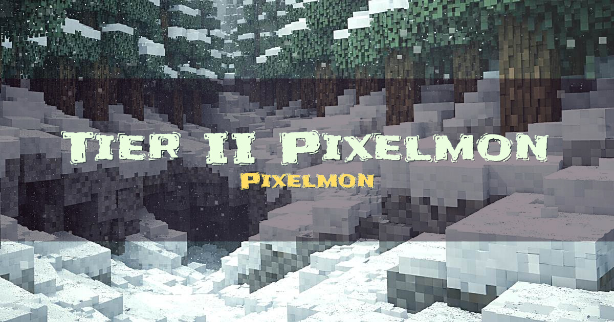 Tier II Pixelmon Server Survival Minecraft server