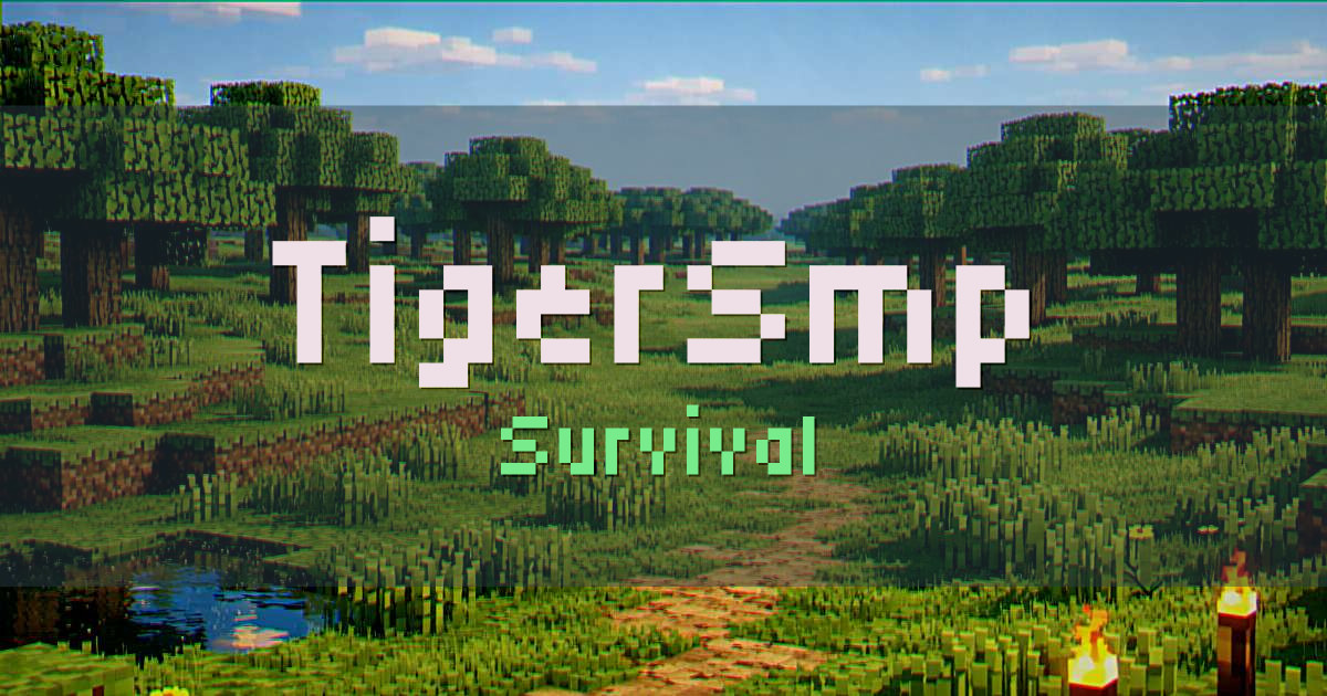 TigerSmp Survival Minecraft server