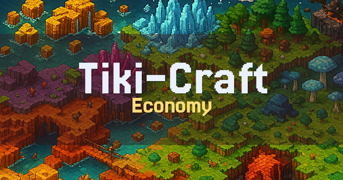 Tiki-Craft Economy Minecraft server