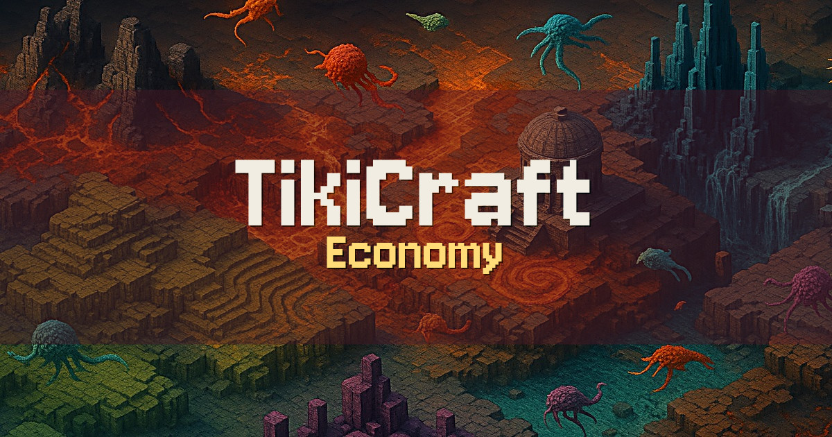 TikiCraft Economy Minecraft server