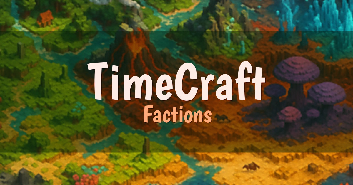TimeCraft Factions Minecraft server