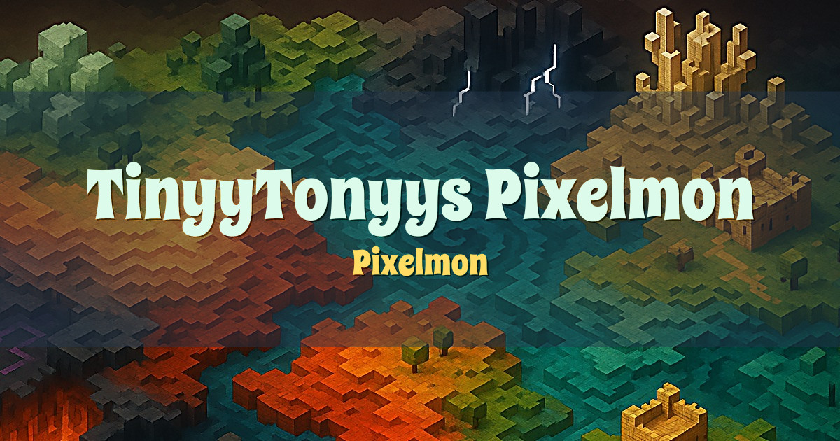 TinyyTonyys Pixelmon Survival Minecraft server