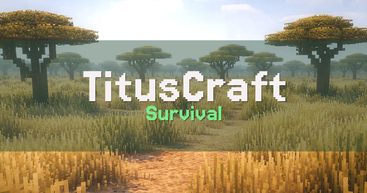 TitusCraft Survival Minecraft server