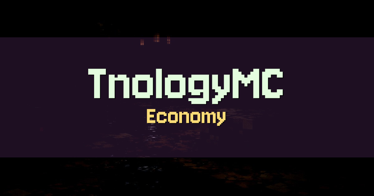 TnologyMC Economy Minecraft server