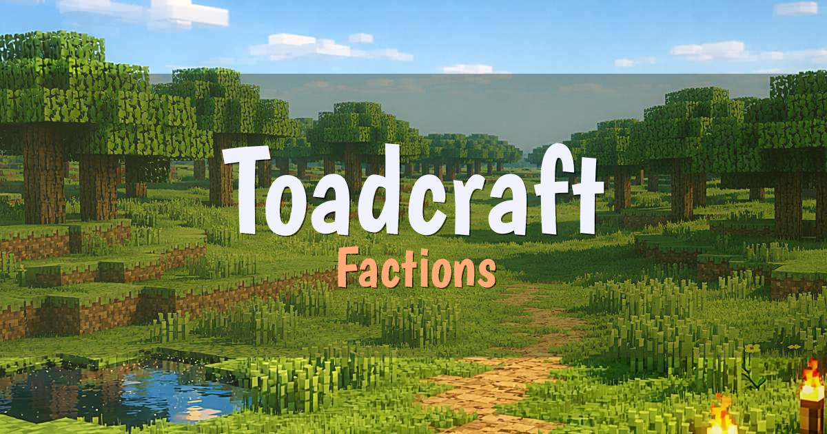 Toadcraft Factions Minecraft server